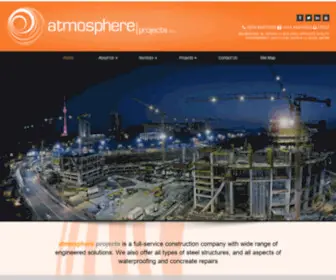 Atmosphereprojects.com(Atmosphere projects) Screenshot