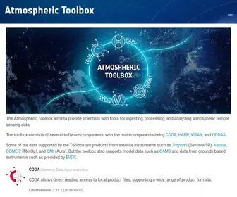 Atmospherictoolbox.org(Atmospheric Toolbox) Screenshot