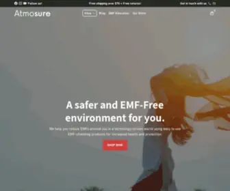 Atmosure.com(Empowering Your Atmosphere) Screenshot