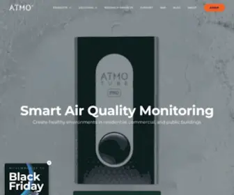 Atmotube.com(Air Quality Monitors for Consumers and Businesses) Screenshot