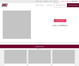 Atmseguros.com.ar(ATM Seguros) Screenshot