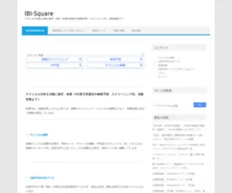 Atmtech.net(IBI-Squareーテクニカル分析を主軸に株式) Screenshot