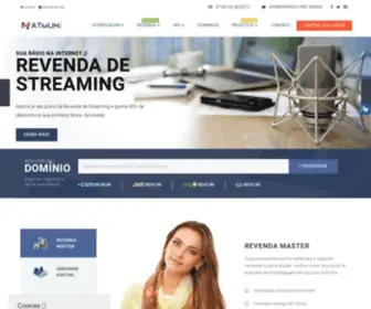 Atmunhost.com.br(Hospedagem de Sites com Recursos Ilimitados) Screenshot