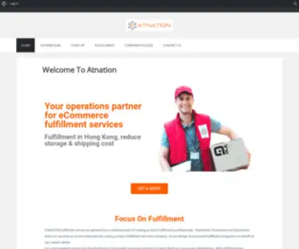 Atnation.com(Fulfillment & Distribution) Screenshot