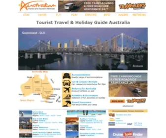 ATN.com.au(Australia Travel & Tourism Network) Screenshot