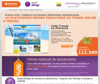 Atnova.co(Comercio Electrónico Profesional Personalizado) Screenshot