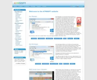Atnsoft.com(Keys) Screenshot