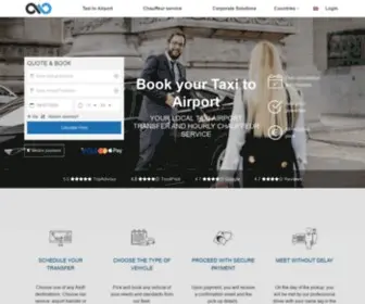 Atobtransfer.com(AtoB airport taxi service) Screenshot