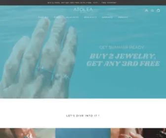 Atoleajewelry.com(Atolea Jewelry) Screenshot