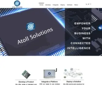 Atollsolutions.com(IoT Products and Solutions) Screenshot