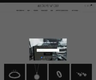 Atolyewolf.com(Atolyewolf Modern & Luxury Jewelry) Screenshot