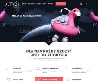 Atom.lodz.pl(ATOM Agency) Screenshot