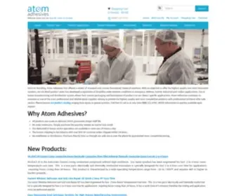 Atomadhesives.com(Atom Adhesives) Screenshot