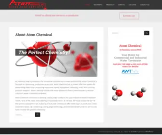 Atomchemical.com(Atom Chemical and Water Treatment) Screenshot