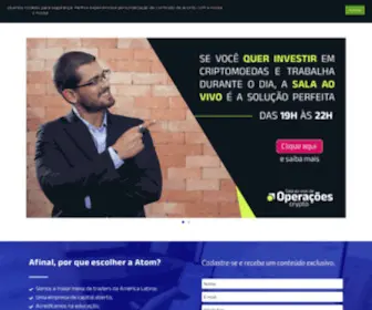 Atomeducacional.com.br(Atom Educacional) Screenshot
