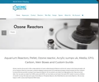 Atomic-Reactor.co.uk(Atomic Aquarium Reactors) Screenshot