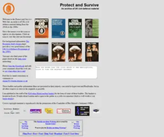 Atomica.co.uk(Protect and Survive) Screenshot