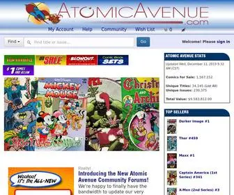 Atomicavenue.com(Buy Comic Books Online) Screenshot
