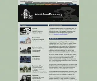 Atomicbombmuseum.org(Atomic) Screenshot