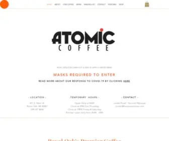 Atomiccoffee.net(Atomic Coffee) Screenshot