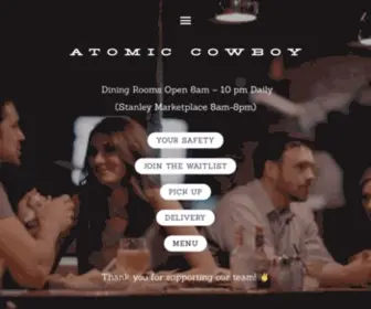 Atomiccowboy.net(Atomic Cowboy) Screenshot