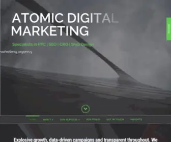 AtomiCDigitalmarketing.co.uk(Digital Marketing Agency UK) Screenshot