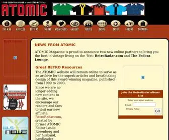 Atomicmag.com(ATOMIC Magazine) Screenshot