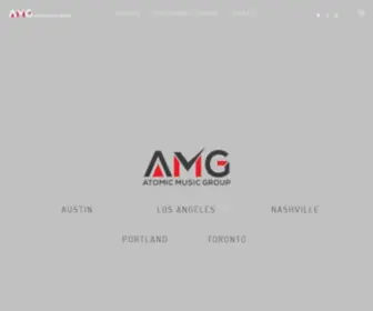 AtomicmusicGroup.com(AMG) Screenshot