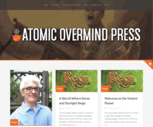 Atomicovermind.com(Atomic Overmind Press) Screenshot