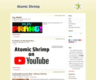 Atomicshrimp.com(Atomic Shrimp) Screenshot