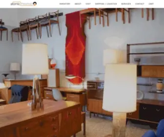 Atomicthreshold.com(Danish Modern + Mid Century Furniture and Lighting) Screenshot