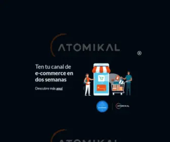 Atomikal.com(Atomikal es una agencia de marketing digital fundada en Lima) Screenshot