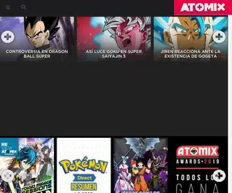 Atomix.vg(Todo sobre videojuegos y entretenimiento) Screenshot