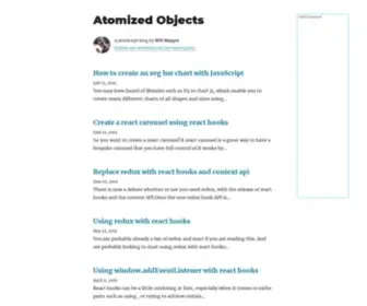 Atomizedobjects.com(All posts) Screenshot