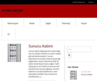 Atomkalem.com(Atom Kalem) Screenshot