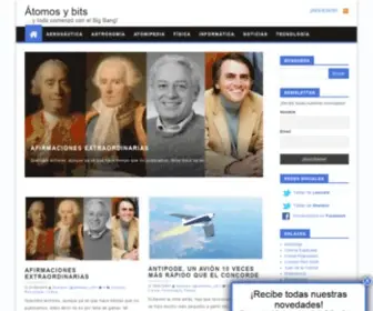 Atomosybits.com(Átomos y bits) Screenshot