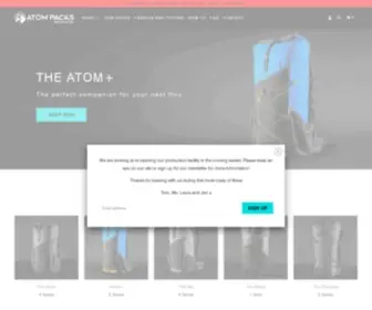 Atompacks.co.uk(Atom Packs) Screenshot