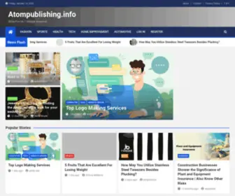 Atompublishing.info(Write For Us) Screenshot