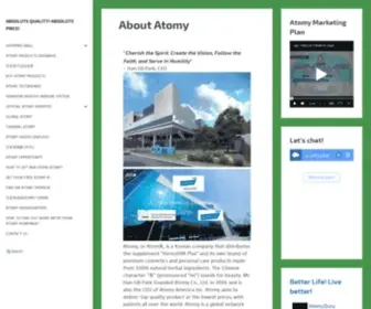 Atomyguru.com(Atomy) Screenshot
