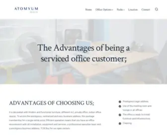 Atomyumspace.com(Virtual Office) Screenshot