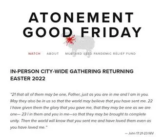 Atonementgoodfriday.com(Atonement Good Friday) Screenshot