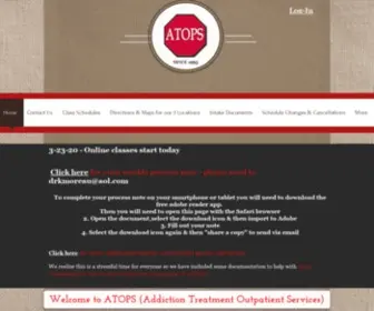 Atops.org(Online DUI classes Colorado) Screenshot