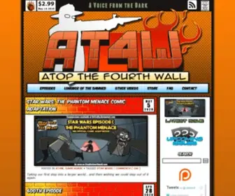 Atopthefourthwall.com(Atop the Fourth Wall) Screenshot