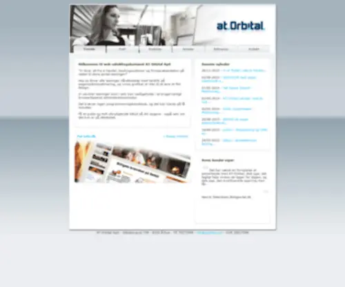 Atorbital.dk(Web-udviklingsbureau i Århus) Screenshot