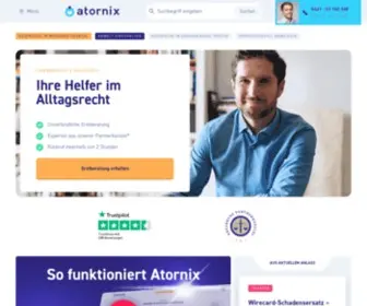 Atornix.de(Ihre Helfer im Alltagsrecht) Screenshot