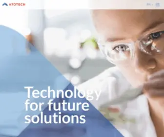 Atotech.com(Leading Plating Technologies) Screenshot