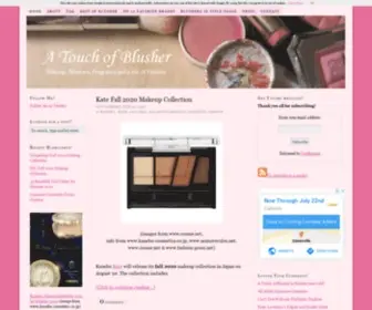 Atouchofblusher.com(Makeup, Skincare, Fragrance and a Bit of Fashion) Screenshot