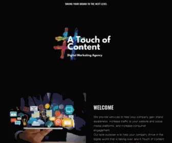 Atouchofcontent.com(Atouchofcontent) Screenshot