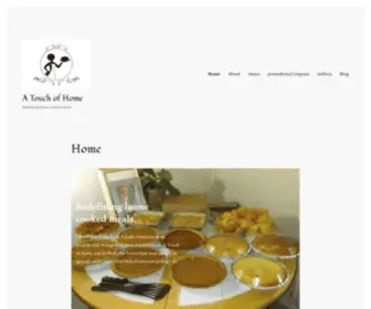 Atouchofhomenet.com(Redefining home cooked meals) Screenshot