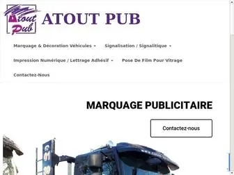 Atout-Pub.com(Lettrage de véhicule) Screenshot